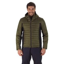 Rossignol SKPR Hybrid Light PrimaLoft Kapuzenjacke Khaki
