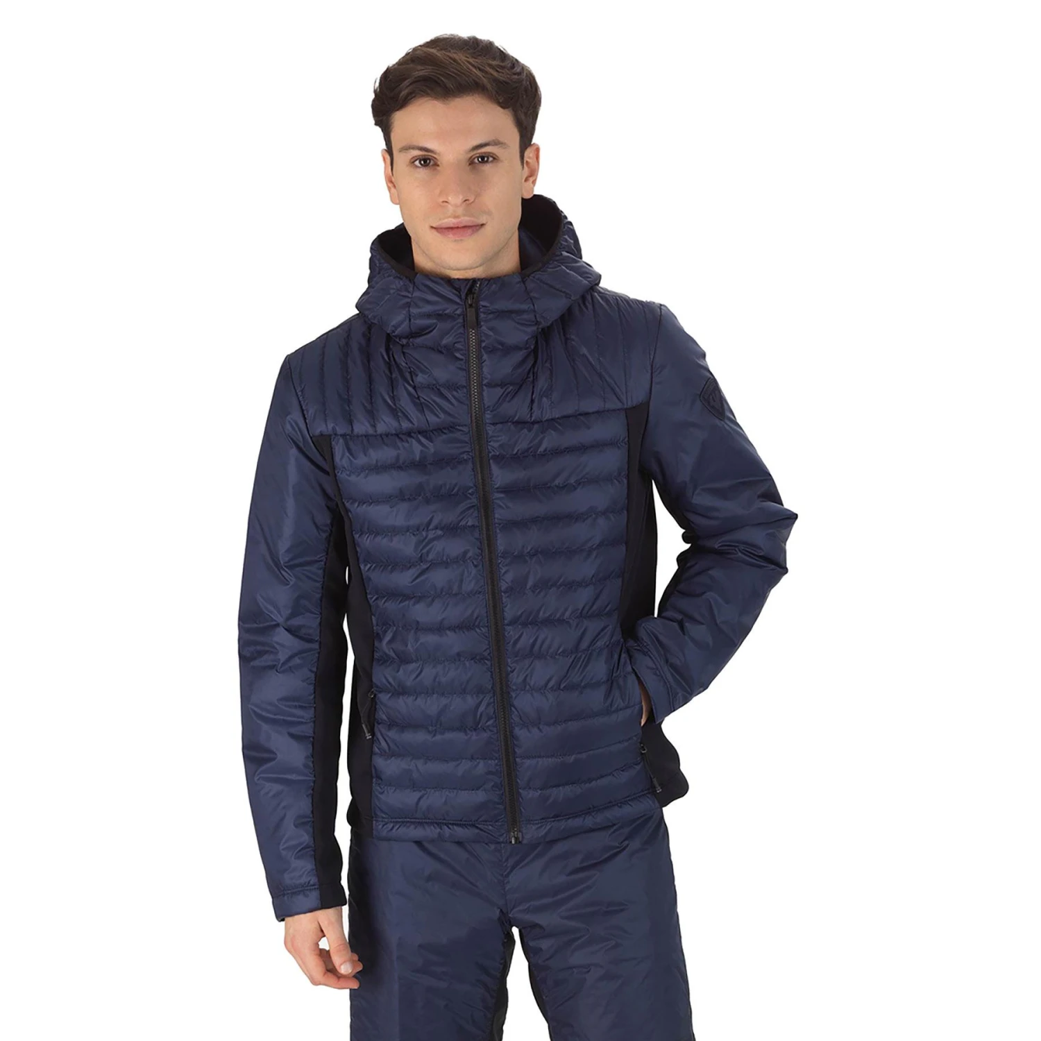 Kapuzenjacke Rossignol SKPR Hybrid Light PrimaLoft Damen Dunkelblau 1 Kapuzenjacke Rossignol SKPR Hybrid Light PrimaLoft Damen Dunkelblau