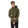 Kapuzenjacke Rossignol SoftShell Khaki Braun