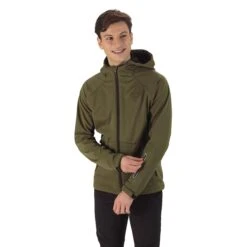 Kapuzenjacke Rossignol SoftShell Khaki Braun