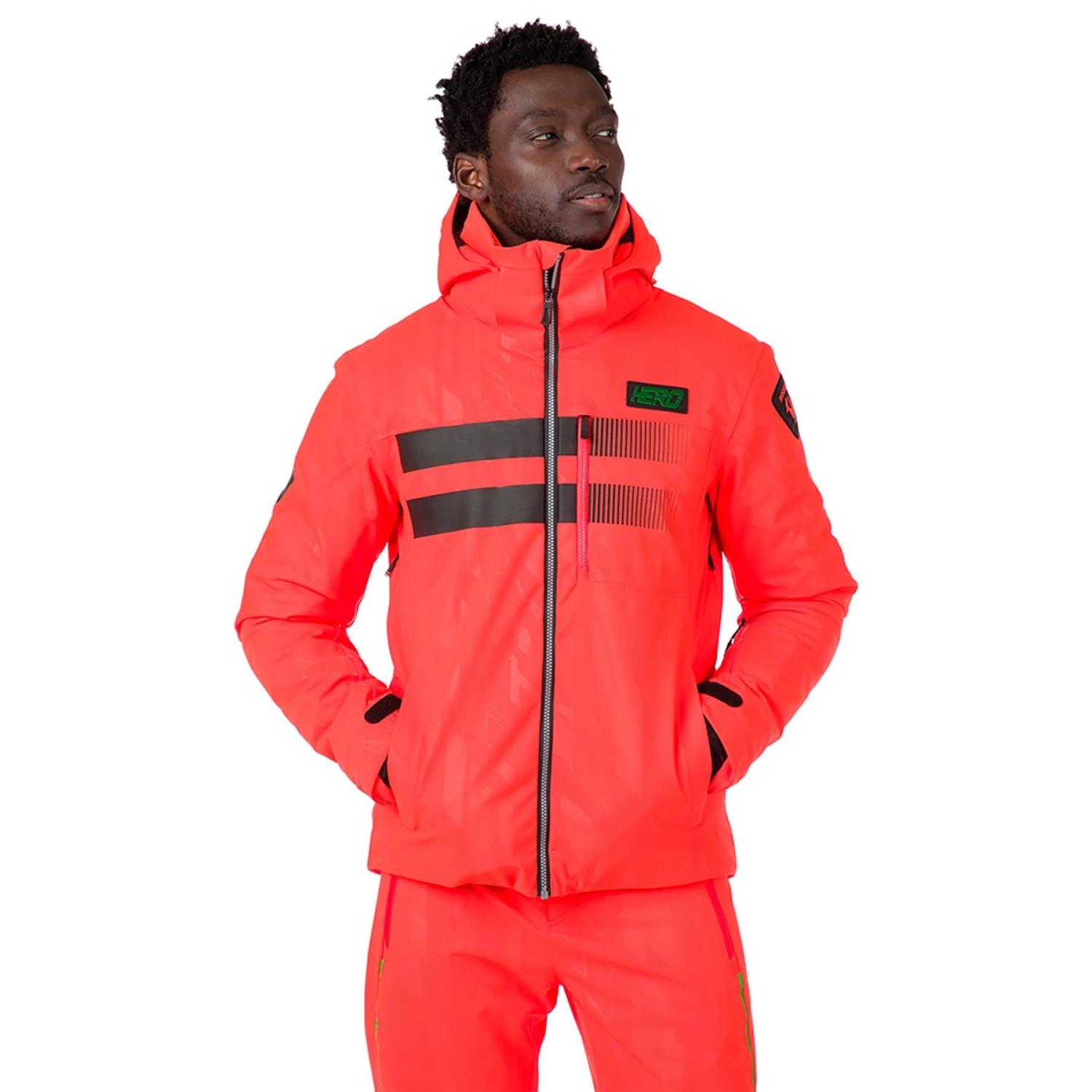 Kapuzenjacke Rossignol Hero Course PrimaLoft Rot 1 Kapuzenjacke Rossignol Hero Course PrimaLoft Rot