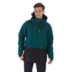 Rossignol SKPR Parka Kapuzenjacke Blau-grün