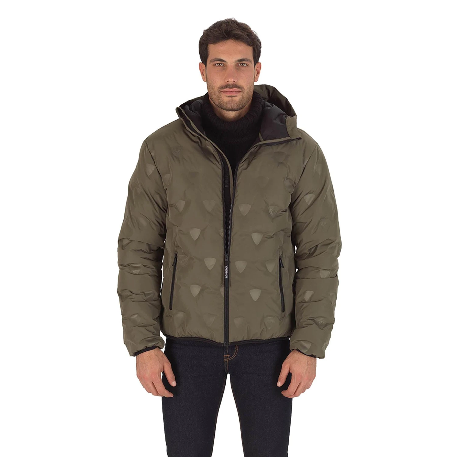 Rossignol Welded Quilt Shield Damen Kapuzenjacke Grau-braun 1 Rossignol Welded Quilt Shield Damen Kapuzenjacke Grau-braun