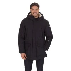 Rossignol Parka PrimaLoft Kapuzenjacke Schwarz