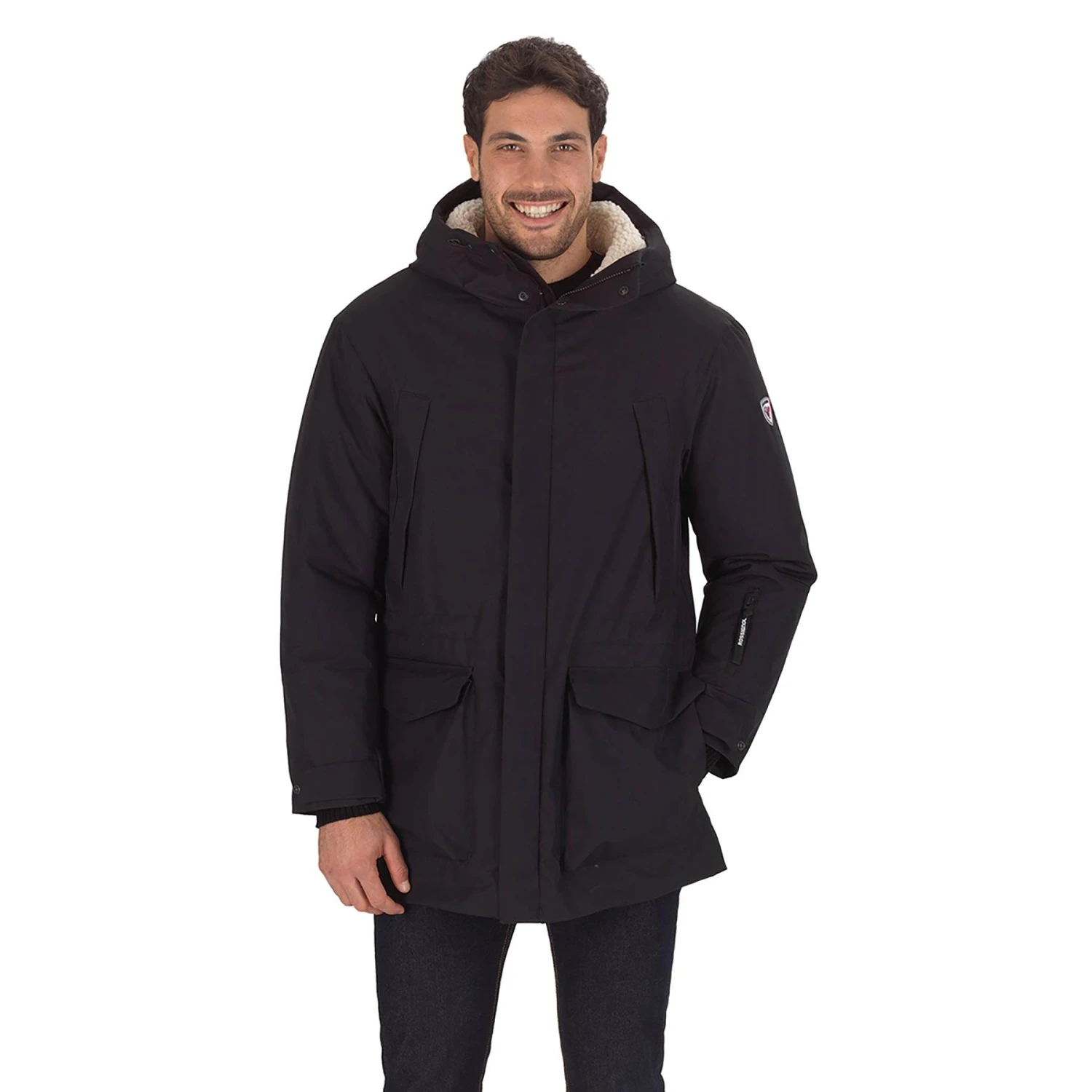 Rossignol Parka PrimaLoft Kapuzenjacke Schwarz 1 Rossignol Parka PrimaLoft Kapuzenjacke Schwarz