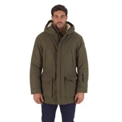 Kapuzenjacke Rossignol Parka PrimaLoft Graubraun