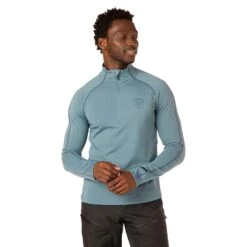Rossignol SKPR Half Zip Polartec Fleecepullover Hellblau