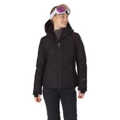 Rossignol Controle PrimaLoft Damen Kapuzenjacke Schwarz