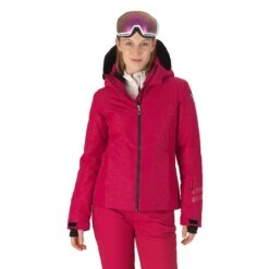 Rossignol Controle PrimaLoft Damen Kapuzenjacke Pink