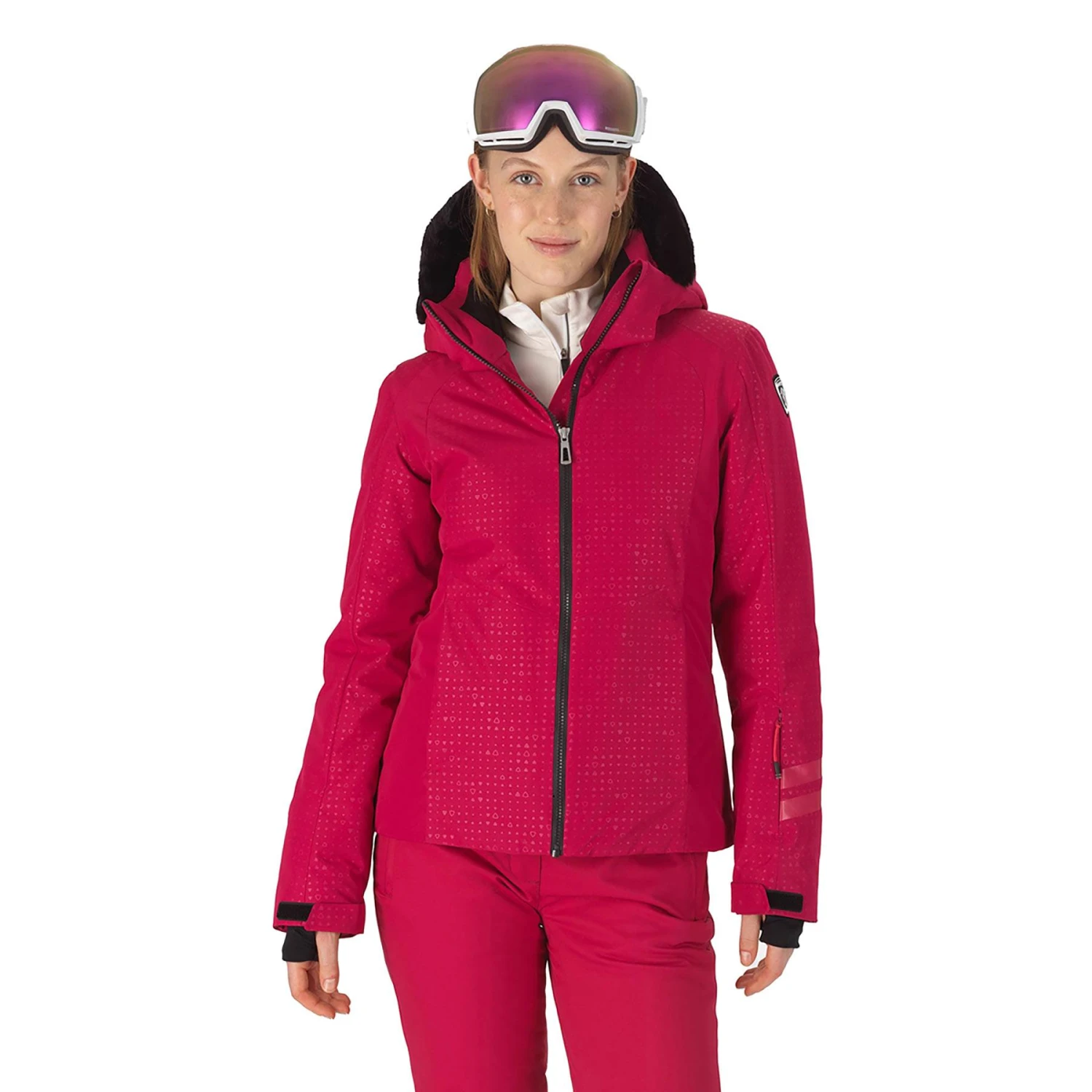 Rossignol Controle PrimaLoft Damen Kapuzenjacke Pink 1 Rossignol Controle PrimaLoft Damen Kapuzenjacke Pink