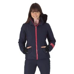 Rossignol Controle PrimaLoft Damen Kapuzenjacke Marineblau