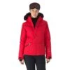 Rossignol Ski PrimaLoft Damen Kapuzenjacke Rot