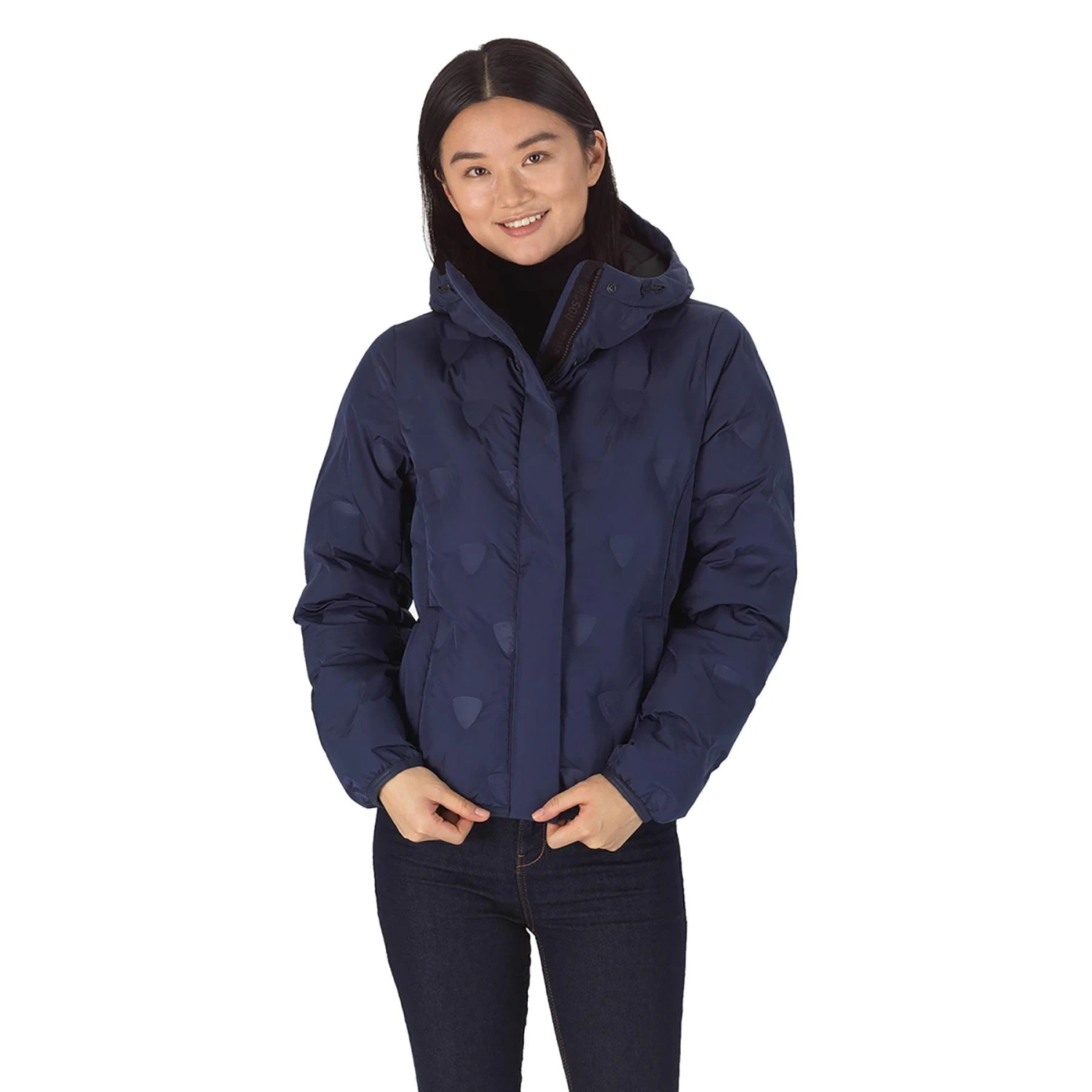 Rossignol Welded Quilt Shield Damen Kapuzenjacke Marineblau 1 Rossignol Welded Quilt Shield Damen Kapuzenjacke Marineblau