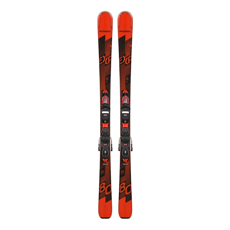 Skier Rossignol Experience 80 CI + Bindung Xpress 11 GW Schwarz Rot 1 Skier Rossignol Experience 80 CI + Bindung Xpress 11 GW Schwarz Rot