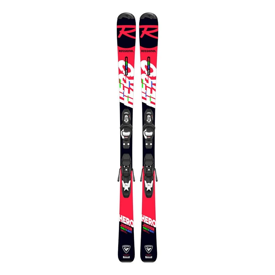 Rossignol Hero Kinder Skier + Kid 4 GW B76 Bindung Rot/schwarz/weiß 1 Rossignol Hero Kinder Skier + Kid 4 GW B76 Bindung Rot/schwarz/weiß