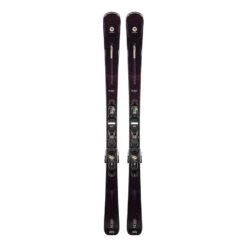 Rossignol Nova 6 Damen Skier + Xpress 11 GW B83 Bindung Schwarz/lila/gold